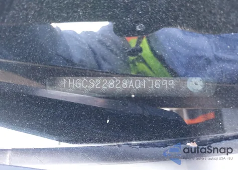 2008 Honda Accord 3.5 Ex-L z USA, uszkodzony, nr VIN 1HGCS22828A017699